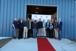 Grand opening ribbon cutting at eBottles facility in Gadsden County