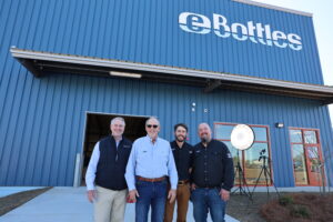 Grand opening ribbon cutting at eBottles facility in Gadsden County